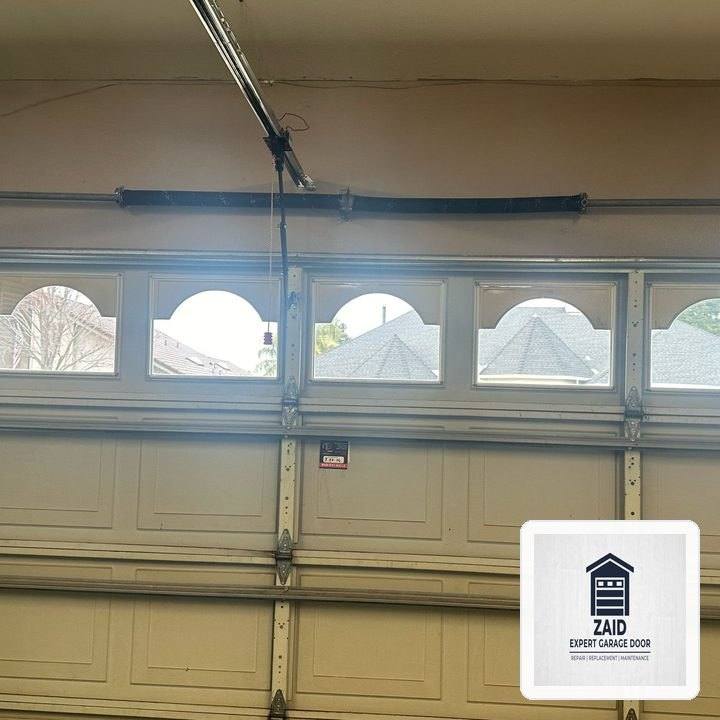Off-Track Garage Door Emergency Realignment & Laser Calibration in Franklin Park, IL